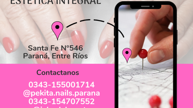 Uñas Uñas, Pestañas y cejas Pekita Nails Paraná en Paraná Entre Ríos Argentina